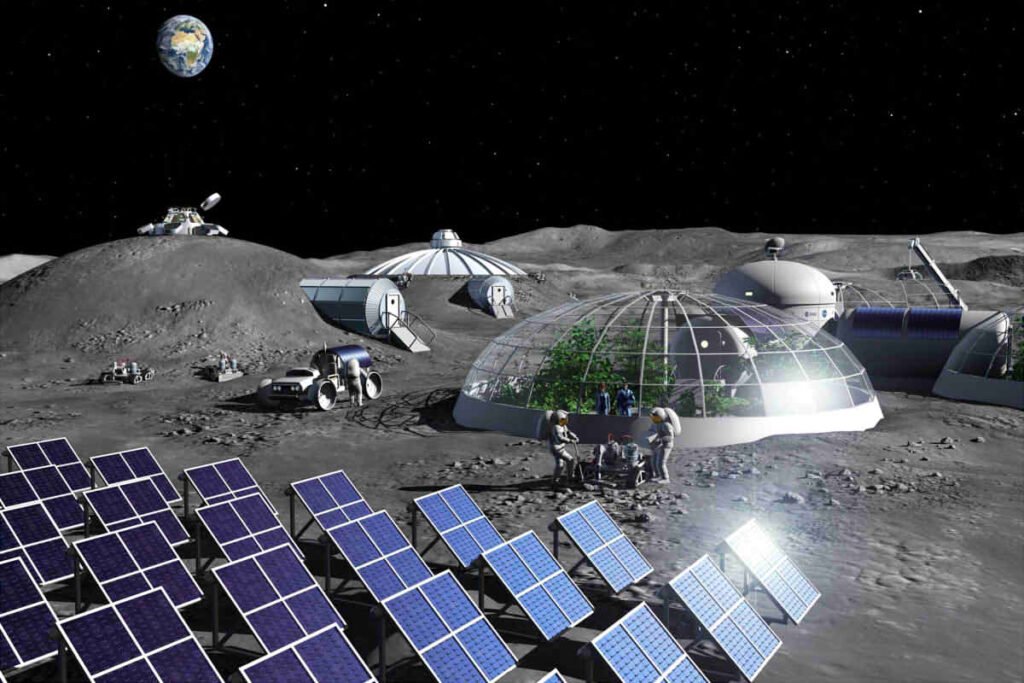 PV Plant on the Moon